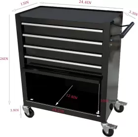 691043431748 CAMPFUN Tool Box Set Mechanics Rolling Storage #3