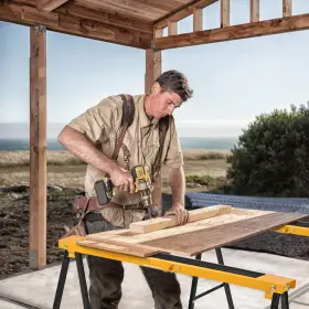 665872598811 CASARTUS Casart Sawhorse Saw Horses Folding Legs #3