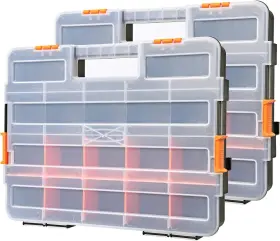 445009844881 CASOMAN Tool Box Organizer Interlocking Fastener