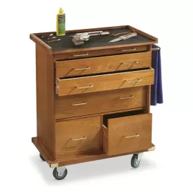 808223083202 CASTLECREEK Workshop Rolling Storage Cabinet