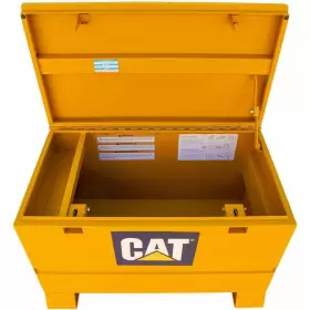 CT28R CAT Jobsite Tool Box Chest Tray Double Padlock Welded #2