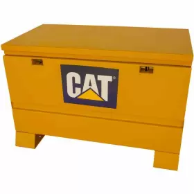 CT28R CAT Jobsite Tool Box Chest Tray Double Padlock Welded