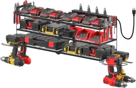 313049245272 CCCEI Garage Storage Charging Station Power Tool 313049245272 CCCEI Garage Storage Charging Station Power Tool