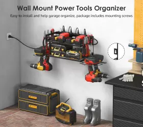 313107410468 CCCEI Garage Storage Charging Station Power Tool #3