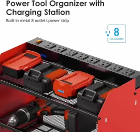 445001190153 CCCEI Modular Power Tool Organizer Wall Mount #2