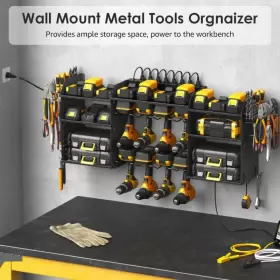 445020133117 CCCEI Tools Organizer Wall Mount Charging