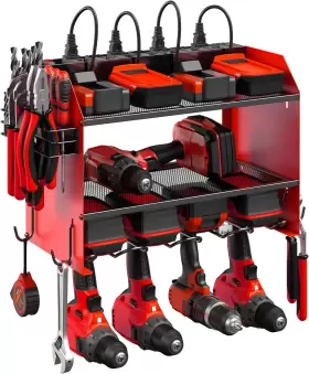 689739896506 CCCEI Modular Power Tool Organizer Wall Mount