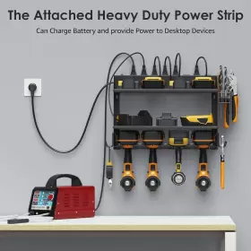 705353175787 CCCEI Modular Power Tool Organizer Wall Mount #3