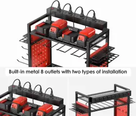 705353579400 CCCEI Garage Rolling Storage Charging Station #2