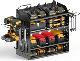 711181632354 CCCEI Modular Desk Power Tools Organizer Station