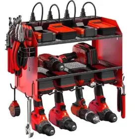 FY-DZJ001 CCCEI Modular Power Tool Organizer Wall Mount