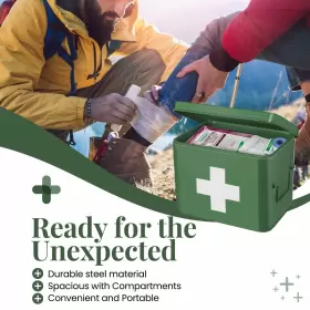 MDC-STR-BOX-8IN-GN CE COMPASS First Aid Medicine Storage Tray #3