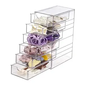 2676-B CHENGHUIFENG Hair Organizer Box Drawers Storage