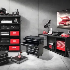 692878137126 CHICFURNIT Rolling Tool Chest Drawer Storage