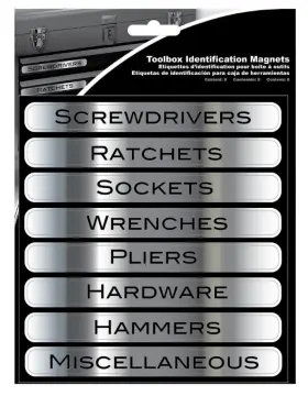 TS47001 CHROMA Toolbox Identification Magnets Set