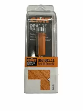 853.001.11 CMT Flush Groove Bit Shank Minor