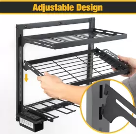 445055998941 COFIT Power Tool Organizer Wall Mount Storage #3