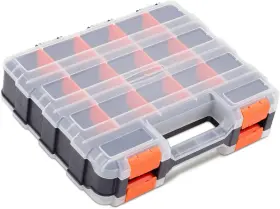313056351331 COKITOO Organizer Compartments Double Tool Box