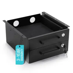 UDDWL-2 COREMINDED Desk Drawer Slide Lockable Storage Double
