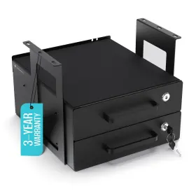 850054661395 COREMINDED Desk Drawer Slide Lockable Double