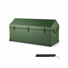 TA10045GN COSTWAY Waterproof Garden Tool Storage Box Window