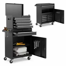 TL35688BK COSTWAY Rolling Tool Chest Storage Cabinet Lockable #2