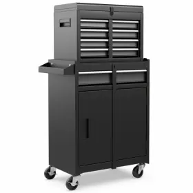 TL35688BK COSTWAY Rolling Tool Chest Storage Cabinet Lockable