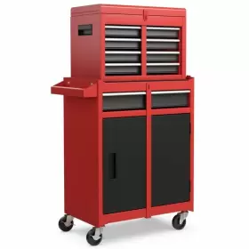 TL35688GA COSTWAY Chest Sliding Lockable Drawer Rolling Tools