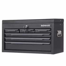 TL35743BK COSTWAY Tool Box Storage Organizer Steel Drawers