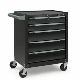 TL35744BK COSTWAY Garage Tool Storage Cabinet Hole Central