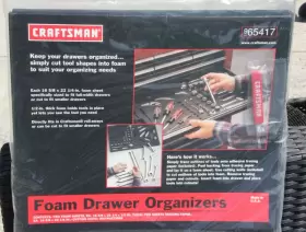 965417 CRAFTSMAN Foam Drawer Organizer Sheets Cutting Knife #2
