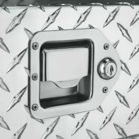 222000D CRESCENT Tool Box Chest Jobox Diamond Plate Latches #3
