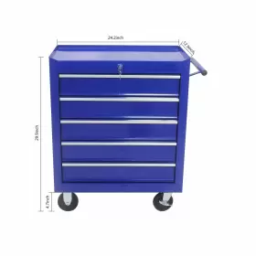 955551338789 CUISINSMART Tool Wheels Lockable Drawers Storage #3