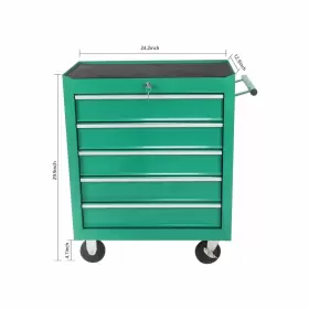 Tool-cart CUISINSMART Rolling Chest Drawers Lockable Wheels #3