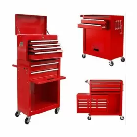 955631875128 CUISINSMART Rolling Tool Chest Drawer Lockable