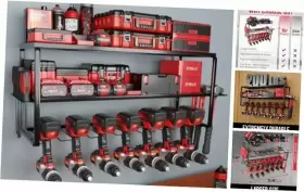 RX123 DECORVIDE Power Wall Mount Mountable Cordless Drill