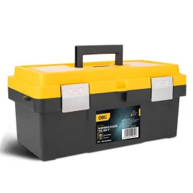 EDL-TC270 DELI Tool Box Tray Storage Toolbox Craft