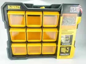 076174813432 DEWALT Organizer Bins Compacity
