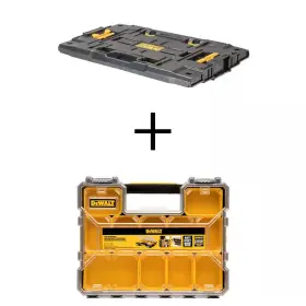 10-COMPARTMENT DEWALT Adaptor Plate Toughsystem Shallow Pro