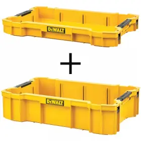 313056661676 DEWALT Toughsystem Shallow Tool Tray 313056661676 DEWALT Toughsystem Shallow Tool Tray