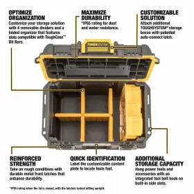 DWST08035 DEWALT Toughsystem Tool Box Dividers Organizer #3