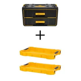 DWST08320W110X2 DEWALT Tool Box Storage Shallow Trays