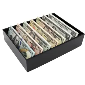 HSYKLBGMYSNH001 DNOIFNE Organizer Cash Acrylic Holder