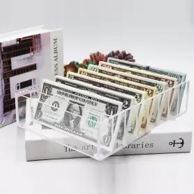 TMYKLBDZBSNH001 DNOIFNE Organizer Cash Transparent Acrylic