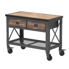 68002 DURAMAX Workbench Cabinet Mobile Wood Top