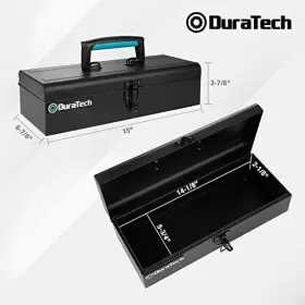 820909678434 DURATECH Tool Box Dad Steel Latch #3