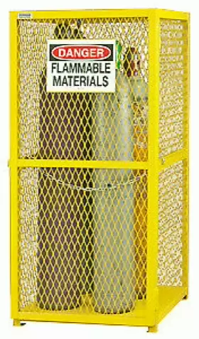 EGCVC9-50 DURHAM Vertical Gas Cylinder Storage Cabinet