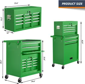 726084533271 DYNAMIC COLLECTIONS High Rolling Tool Box Chest #3