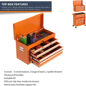 Tool-box ECO HOME High Rolling Cabinet Storage #3
