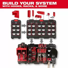 673811885489 EDIORXEO Milwaukee Packout Wall Plate Mount #2